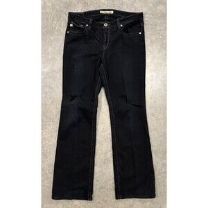 Big Star Maddie Boot Stretch Mid Rise Denim Blue Jeans Womens Size 33L